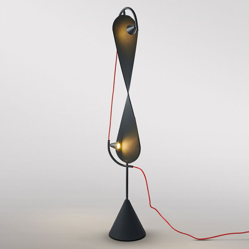 Mira Lampadaire Géométrique Moderne Métal Salon