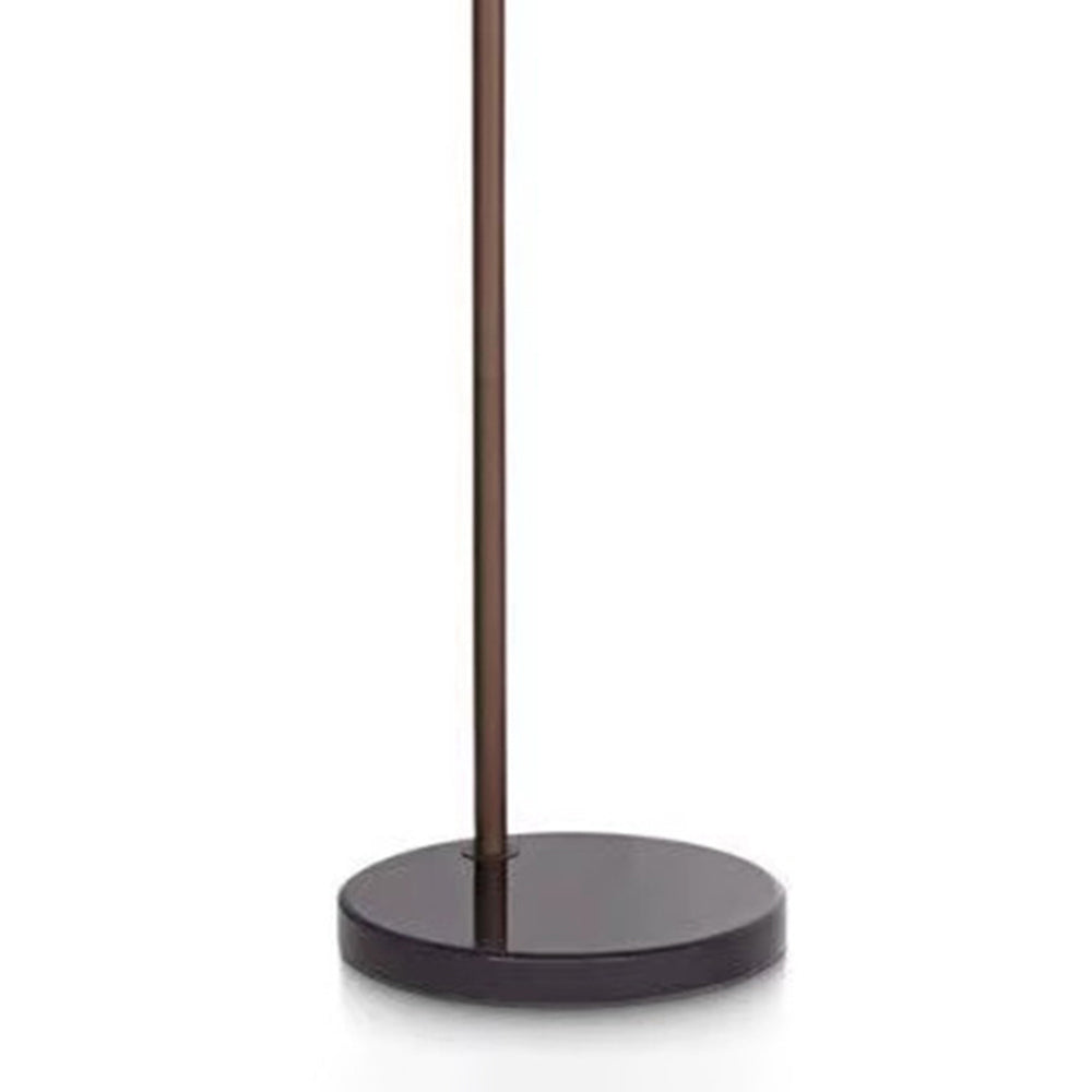 Valentina Lampadaire Courbe Rétro, Métal, Brun, Salon - Neutralighting