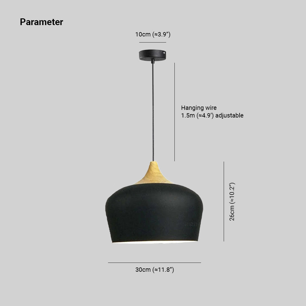 Arisha Suspension minimaliste nordique pour salle à manger - Neutralighting