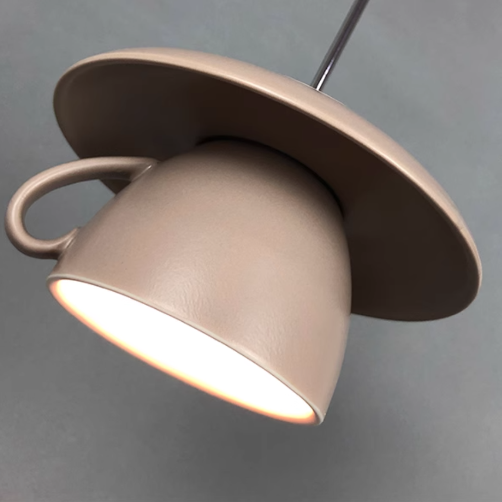 Valentina Pop Art Tasse Céramique LED Suspension Chambre à Coucher