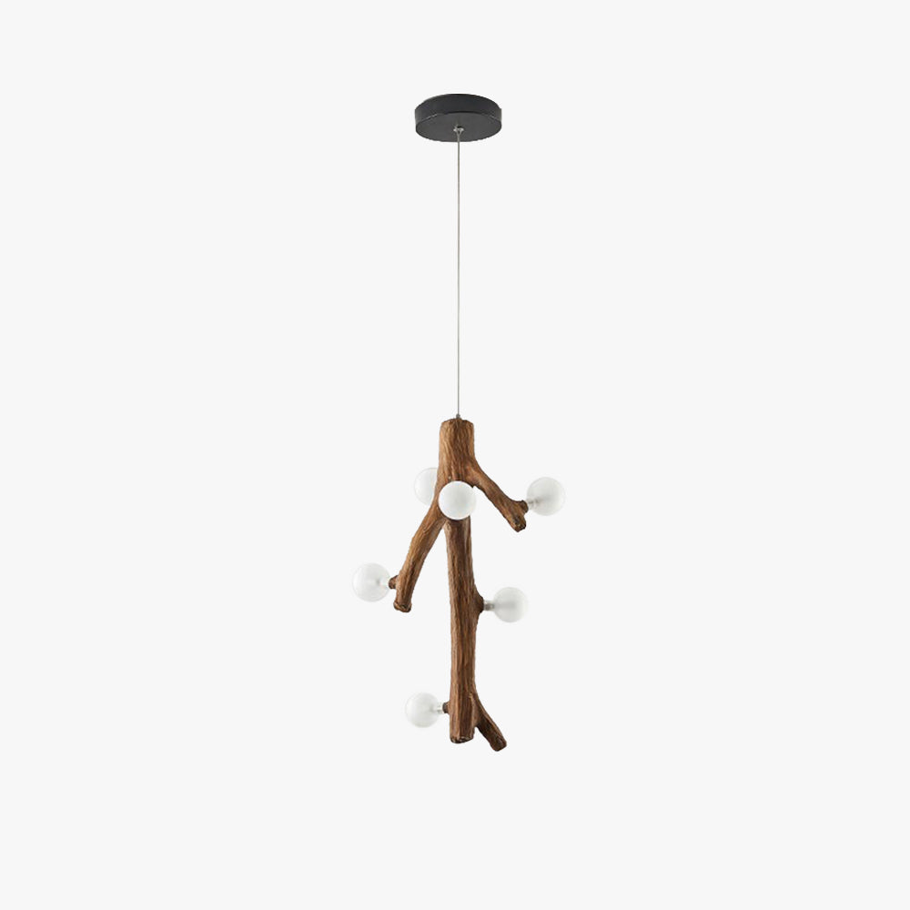Epoch Nordique LED Lustre Bois Salon/Salle À Manger/Chambre À Coucher