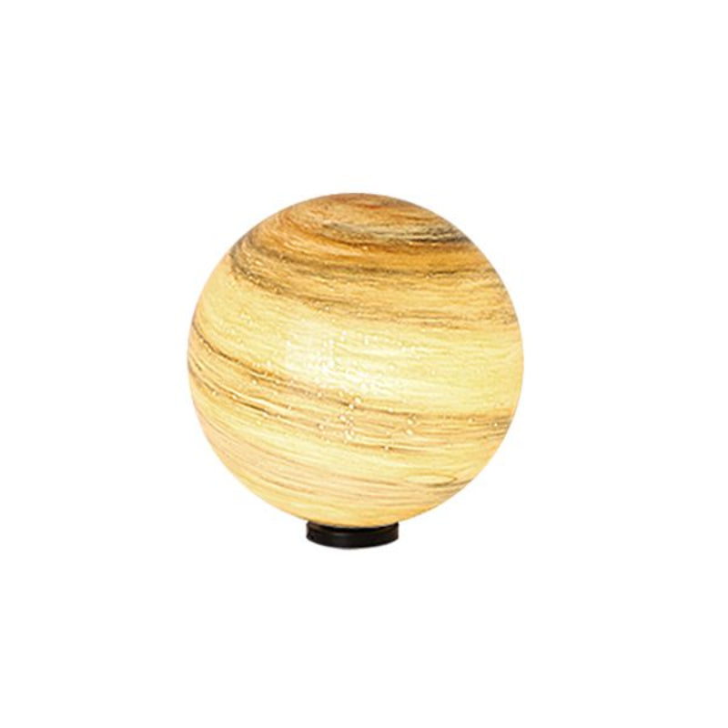 Aria Lampe de Poteau Solaire en forme de Lune, D 25/30/40CM