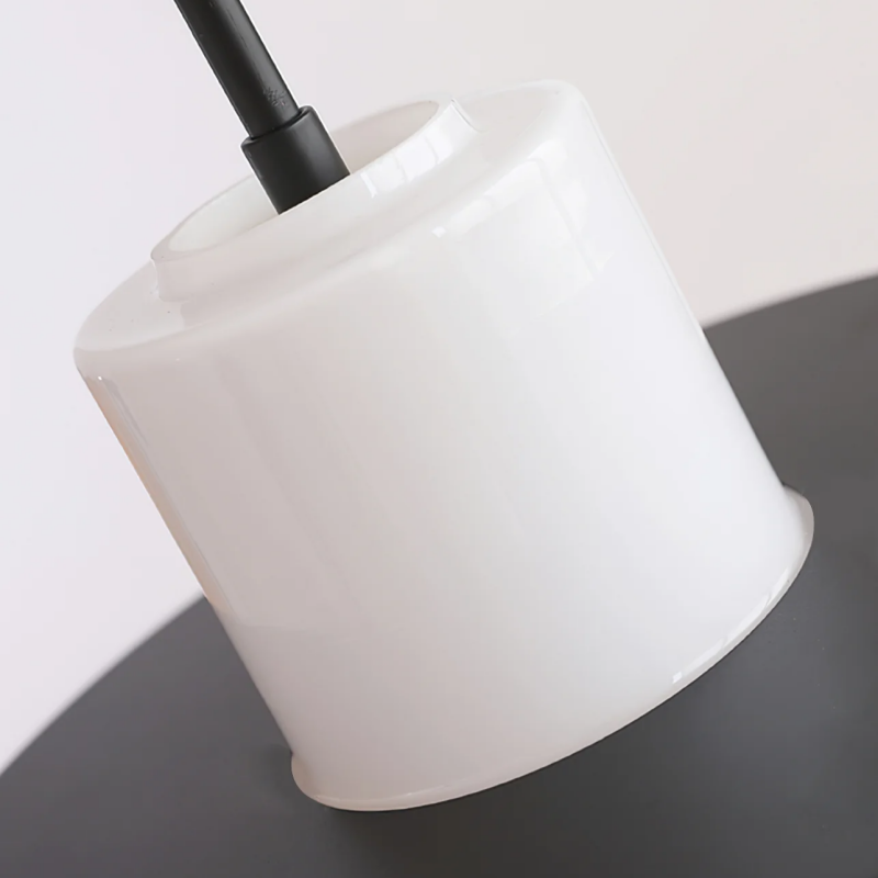 Valentina Milieu du Siècle Bauhaus Suspension Verre Chambre à Coucher Salle à Manger - Neutralighting