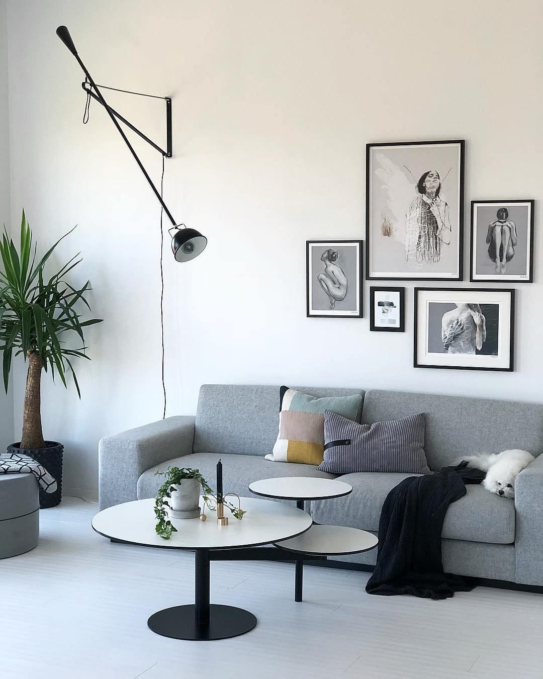 Aella Moderne Minimaliste Long Bras Applique Murale - Neutralighting