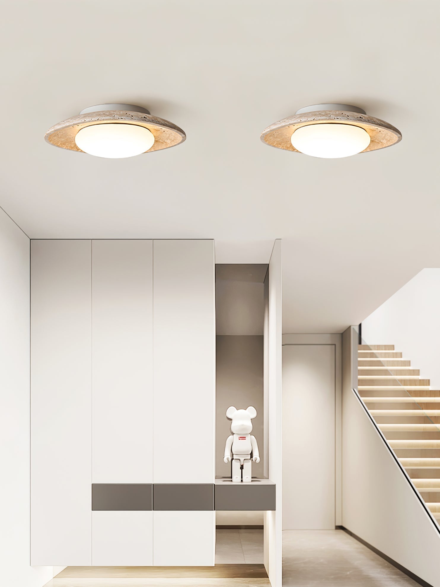 Lena Travertin Plafonnier - Neutralighting