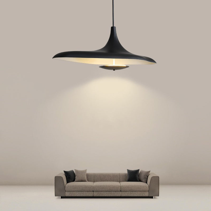 Arisha Suspension Irrégulière Moderne, Résine, Noir/Blanc, Salon - Neutralighting
