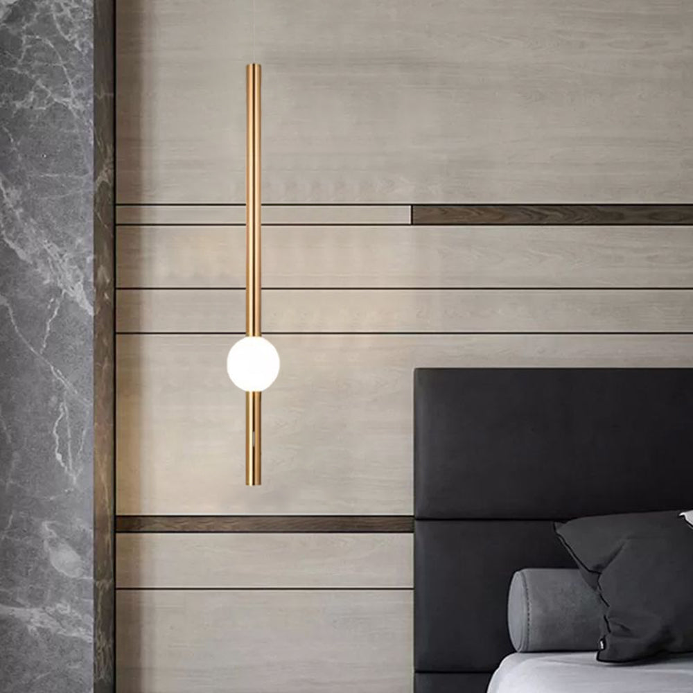 Ray Moderne LED Suspension Or Blanc Métal Verre Salon Salle à manger - Neutralighting