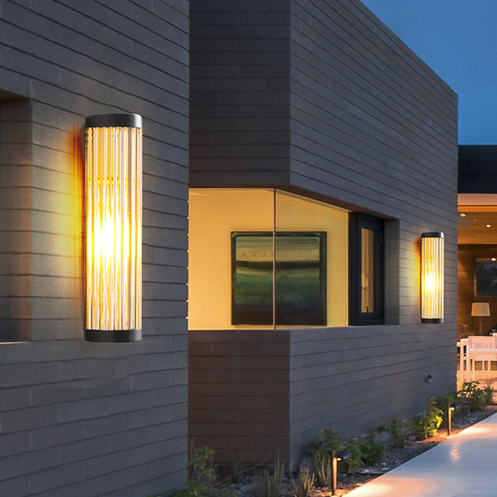 Yoru Applique Murale Semi Cylindrique. Métal/Verre. Extrérieur - Neutralighting