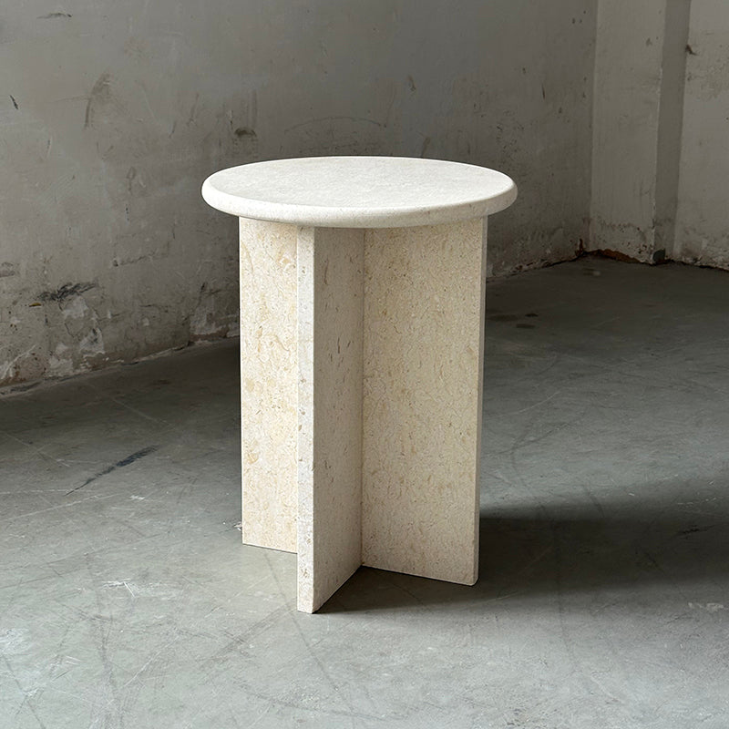 Acariel Table D'appoint en Marbre Minimaliste Moderne Accessoires - Neutralighting