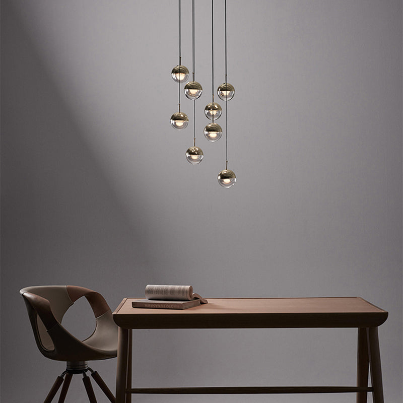 Valentina Design Moderne Luminaires Suspensions Métal Verre Salon/Chambre - Neutralighting