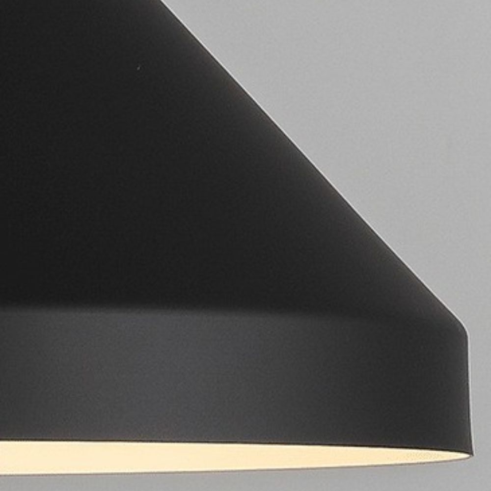 Valentina Industriel Métal Suspension Noir/Blanc Chambre À Coucher/Salle À Manger - Neutralighting
