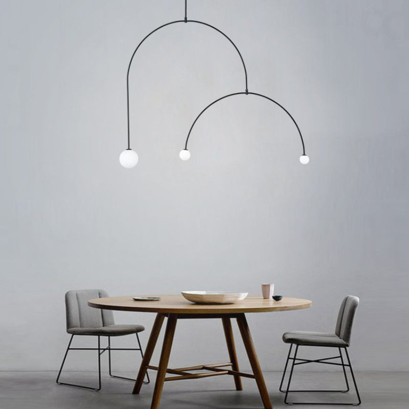 Arisha Suspension Moderne Linéaire au Design Minimaliste Salle à manger - Neutralighting
