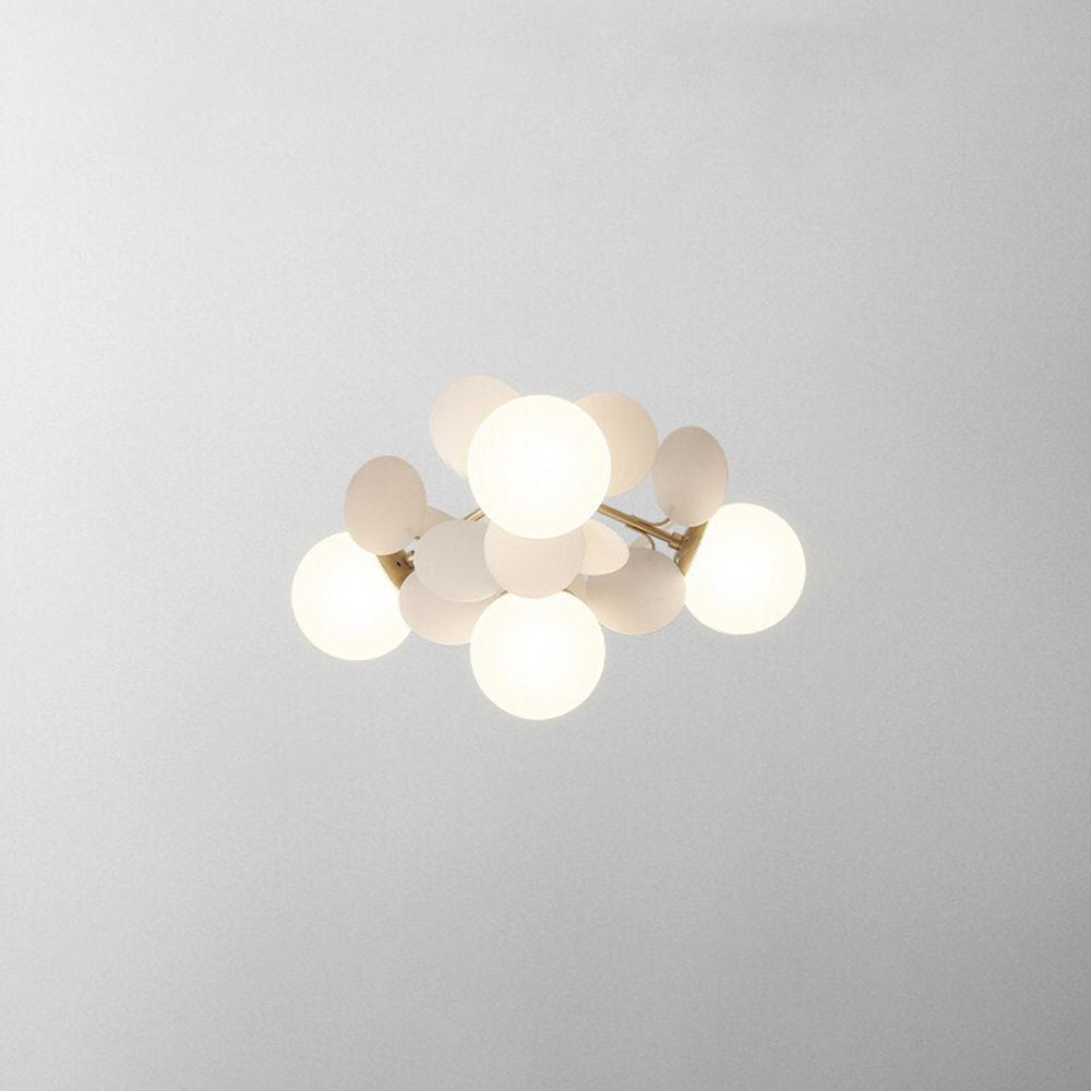 Nexen Plafonnier en forme de branche florale multicolore - Neutralighting