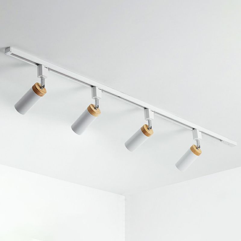 Aim Moderne LED Plafonnier Noir/Blanc Métal Salon Chambre à coucher