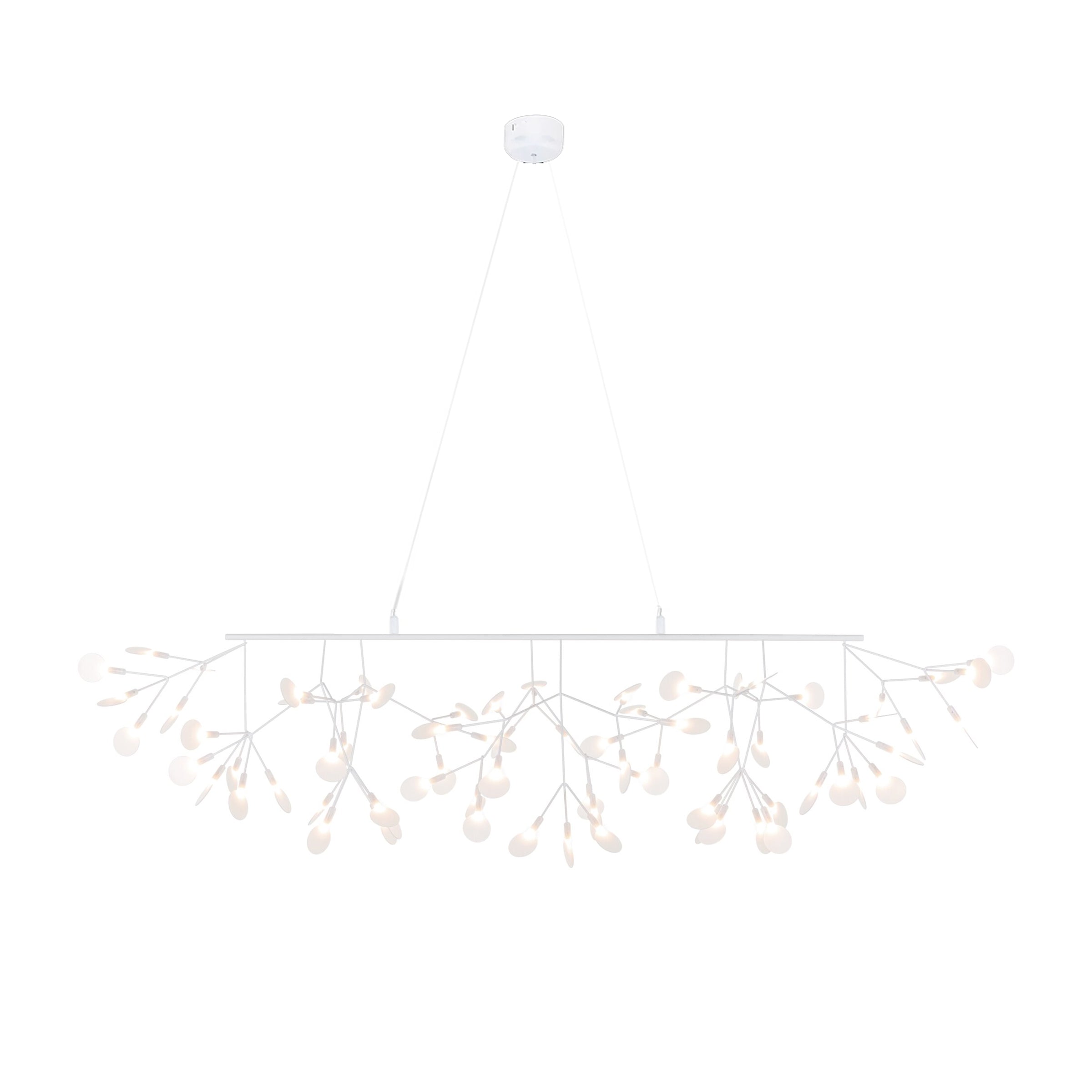 Lustra Chandelier LED À Branches Longues Et Linéaires Artistiques - Neutralighting