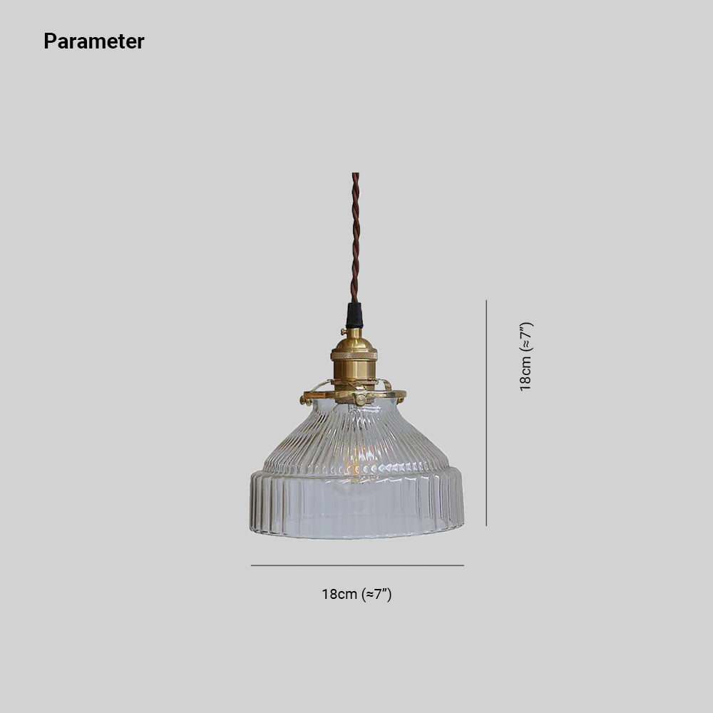 Arisha Vintage LED Suspension Laiton/Noire Verre Salle à Manger - Neutralighting