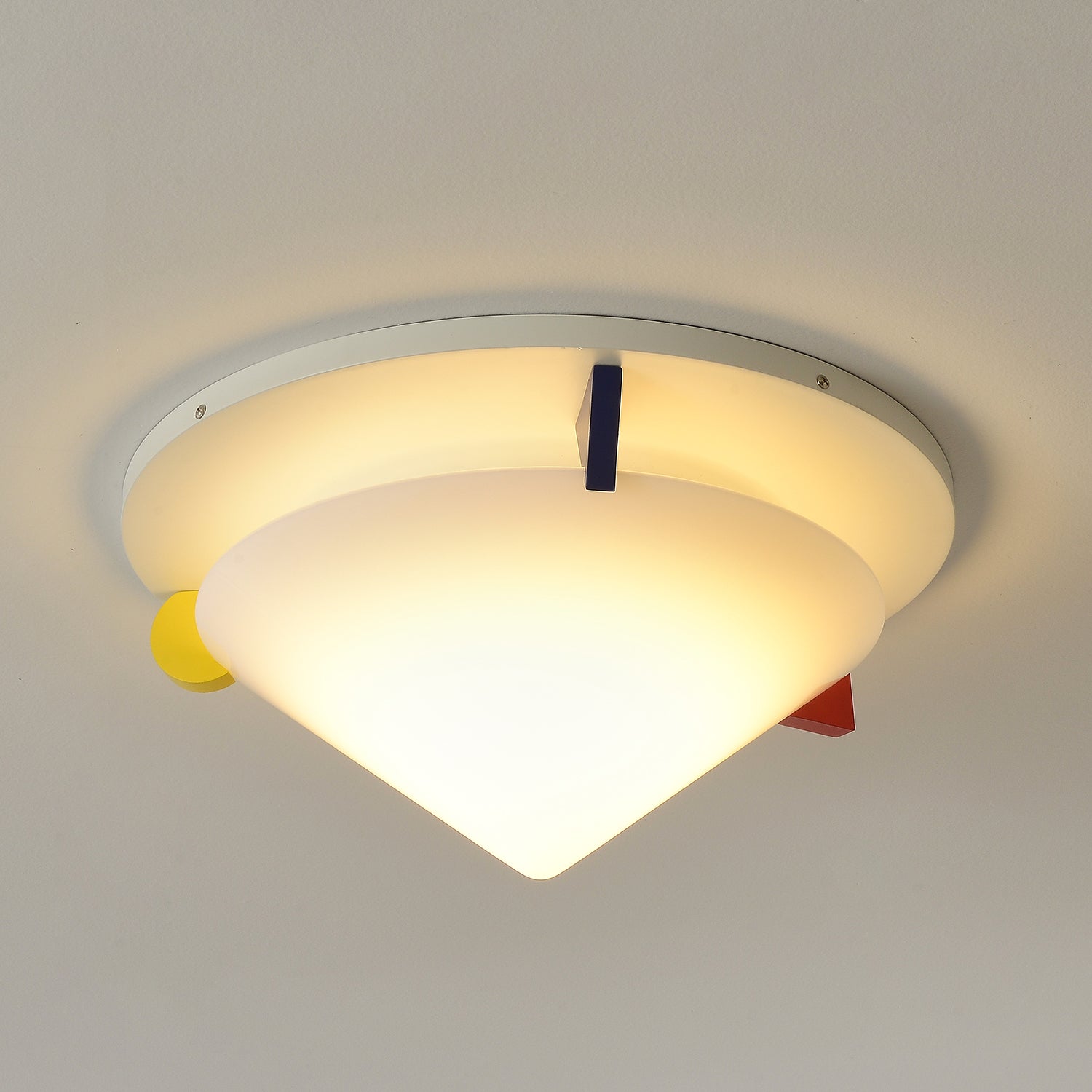 Stoja Plafonnier Géométrique Couleur Blocs Style Moderne - Neutralighting