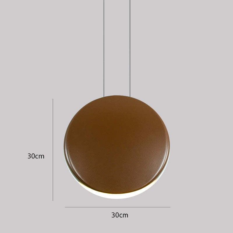 Valentina Suspension Ronde Simple, Métal/Résine, Noir/Vert/Brun/Gris/Blanc, Chambre à Coucher/Bureau - Neutralighting