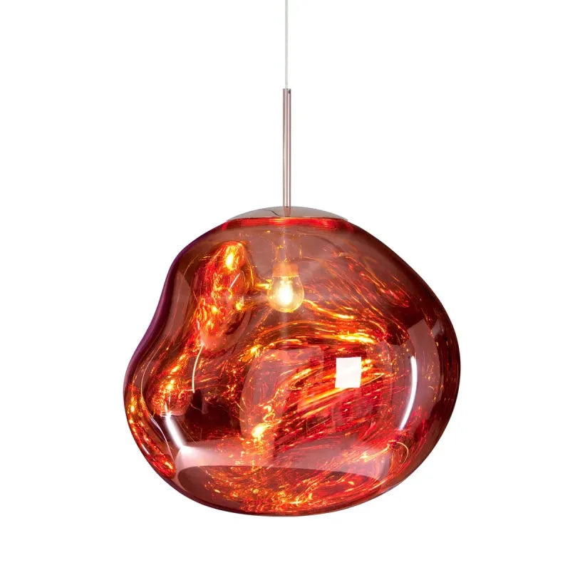 Milo Suspension Moderne en Verre Coloré Irregulier - Neutralighting