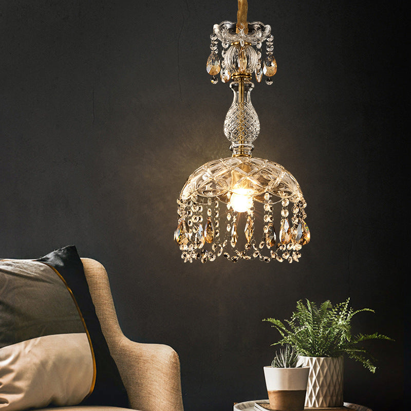 Kristy Suspension de Luxe en Cristal Verre Métal Chambre à Coucher Salle à Manger - Neutralighting