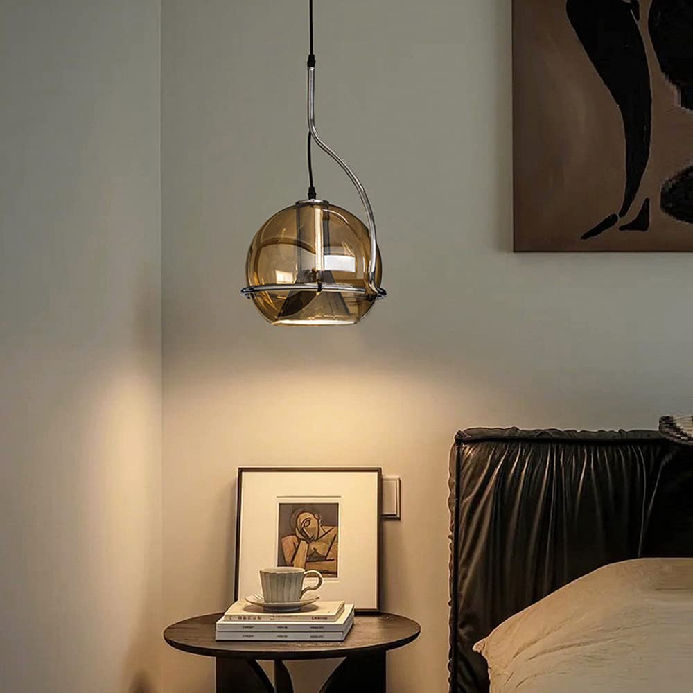 Valentina Américain Vintage Suspension Verre Salon/Chambre À Coucher - Neutralighting
