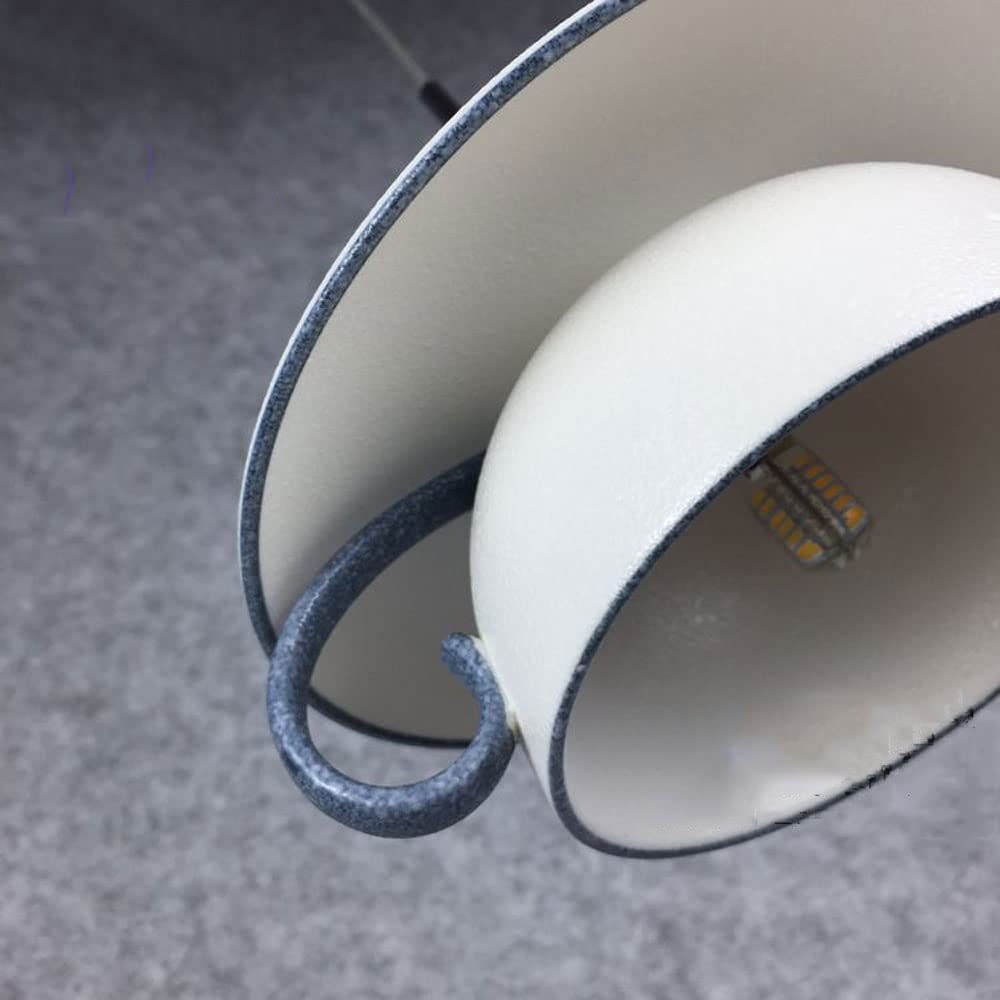 Arisha Moderne Glacage Tasse Céramique Plafonnier Chambre à Coucher - Neutralighting