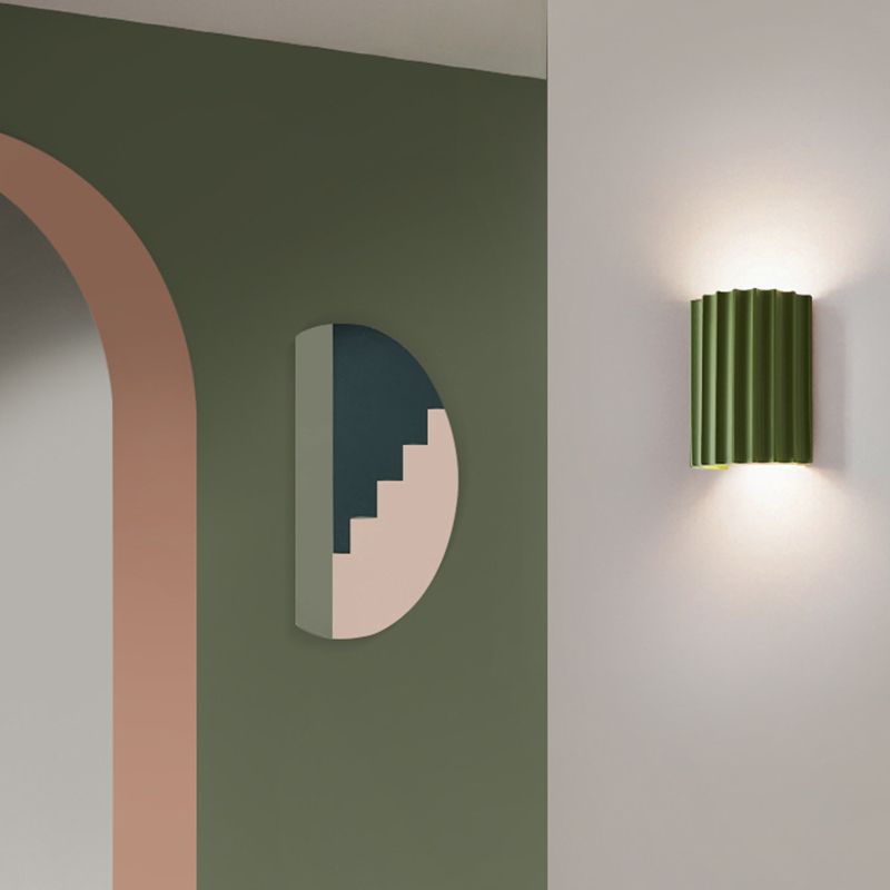 Ray Moderne LED Applique Murale, Blanc/Vert/Orange/Gris/Bleu Foncé