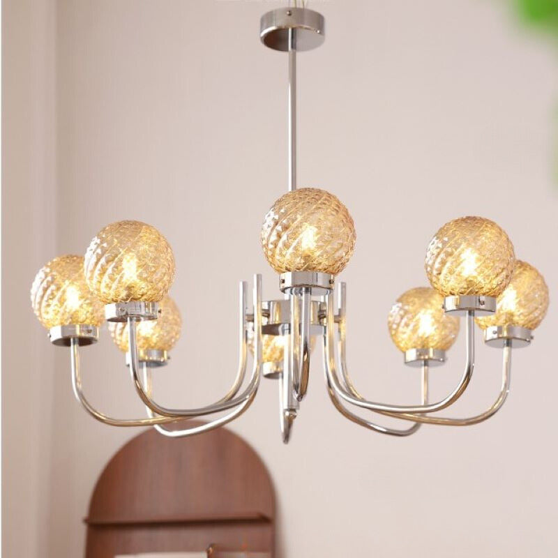 Valentina LED Suspension Métal Verre Cuisine Chambre à Coucher - Neutralighting