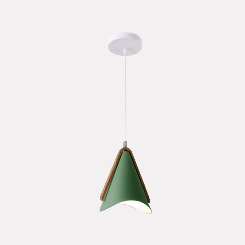 Valentina Suspension 5 Couleurs, Bois/Métal Vert/Rose Salon - Neutralighting