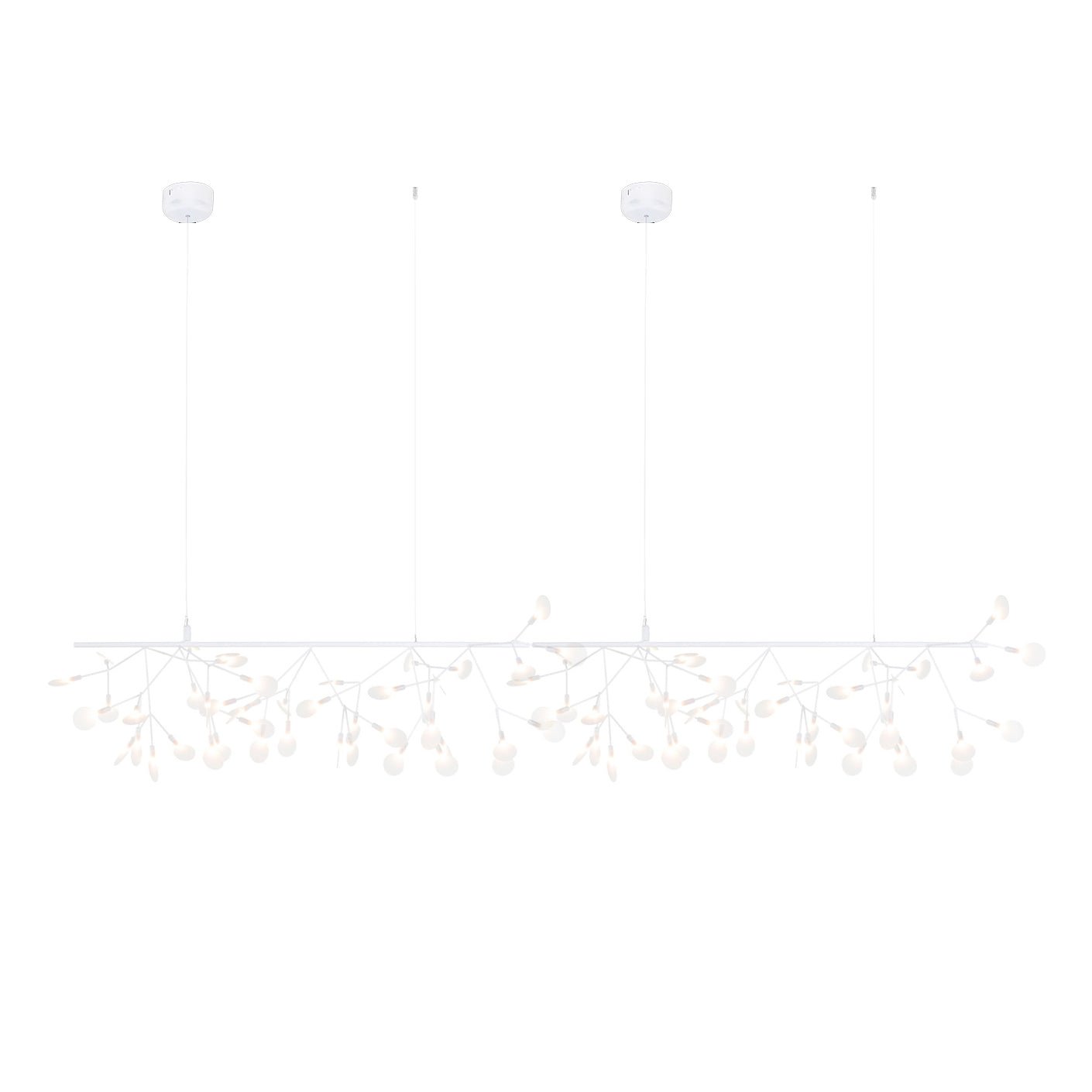 Lustra Chandelier LED À Branches Longues Et Linéaires Artistiques - Neutralighting