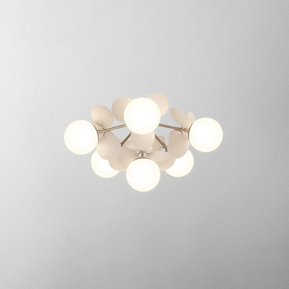 Nexen Plafonnier en forme de branche florale multicolore - Neutralighting