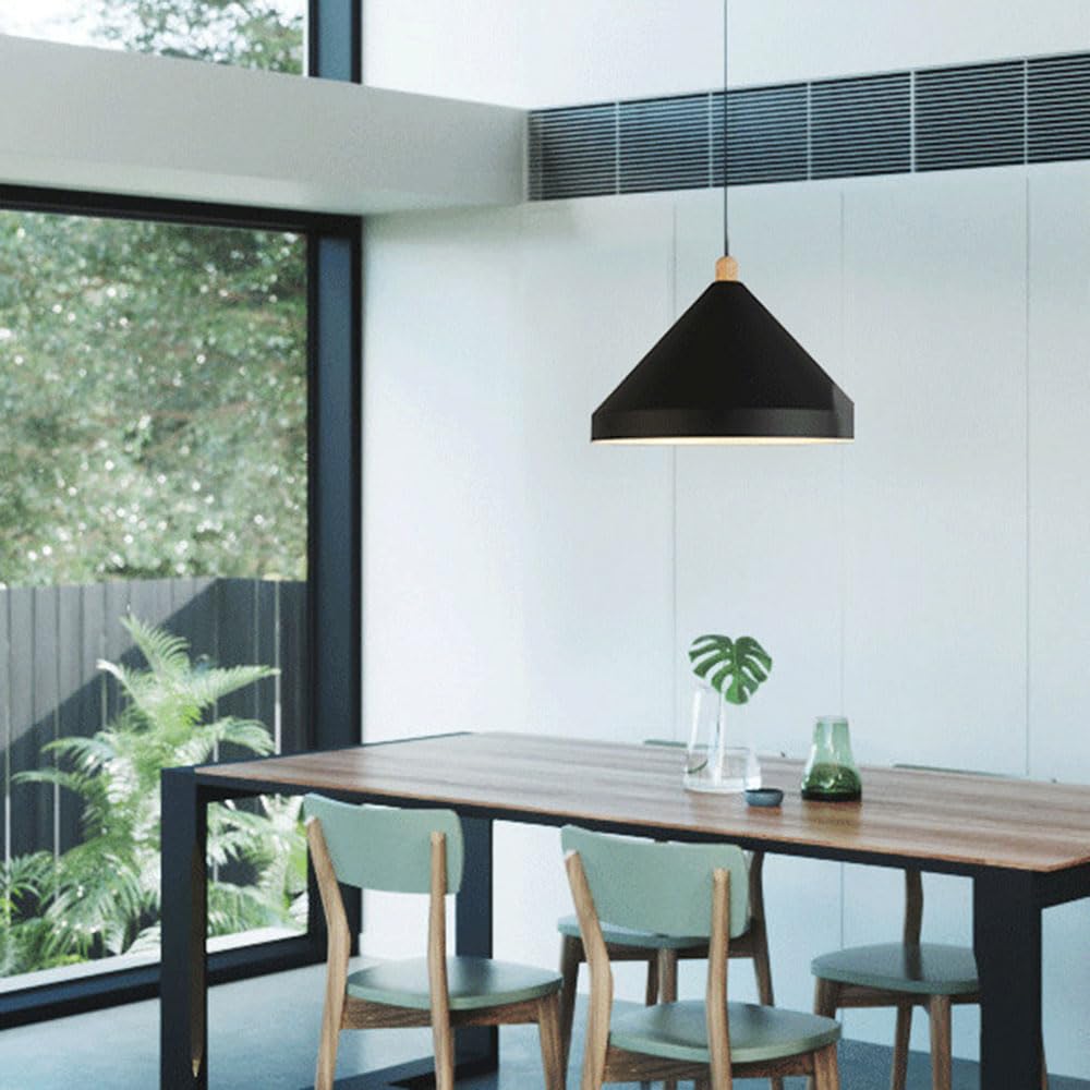 Valentina Industriel Métal Suspension Noir/Blanc Chambre À Coucher/Salle À Manger - Neutralighting