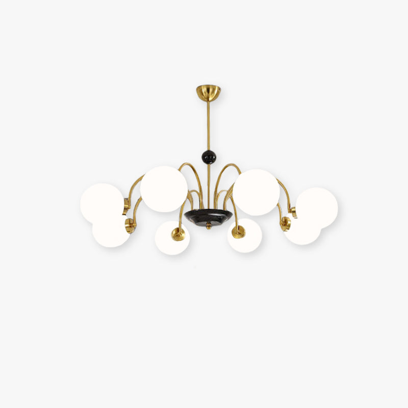 Valentina Luminaires Suspension LED Design Argent/Or Salle à manger - Neutralighting