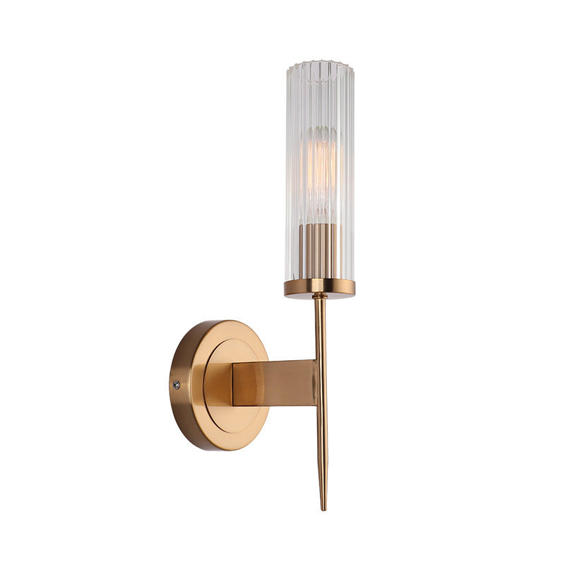 Arisha Applique Murale Led en Verre Postmoderne pour Salon Chambre à Coucher et Chevet - Neutralighting
