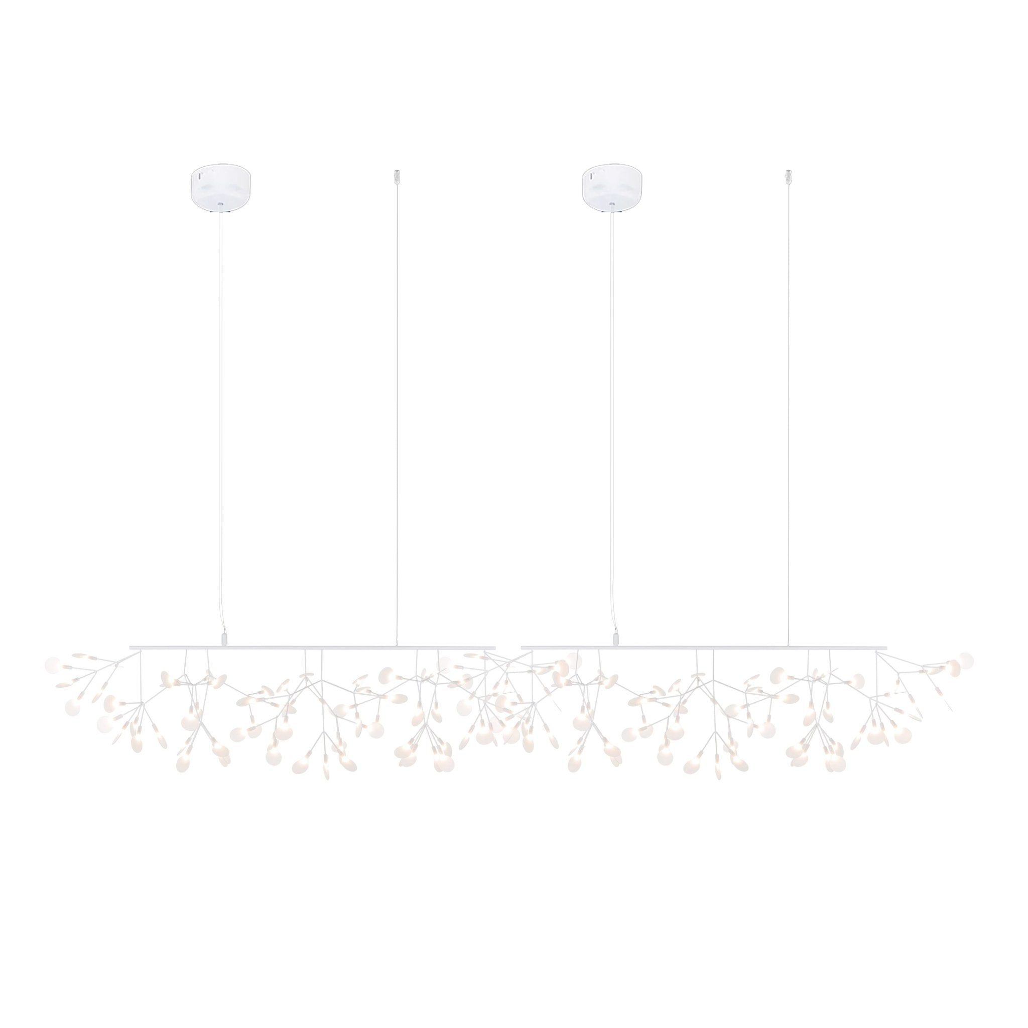 Lustra Chandelier LED À Branches Longues Et Linéaires Artistiques - Neutralighting