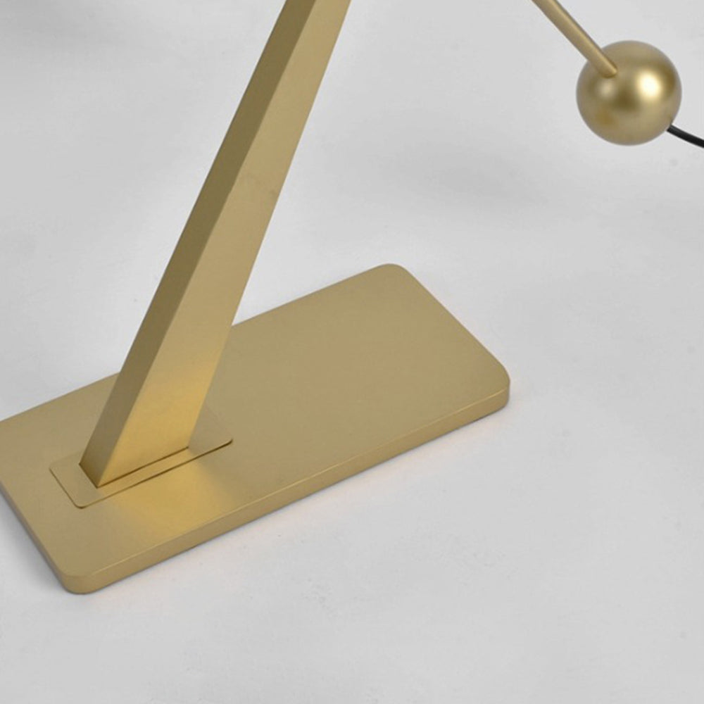 Arisha Design Simple Lampadaire Canne à Pêche Vintage Métal Or Salon/Chambre à Coucher - Neutralighting