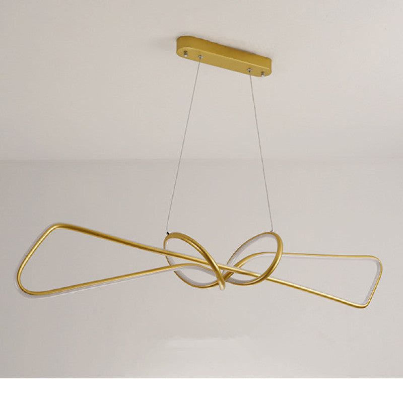 Arisha Suspension Minimalist Geometric Adjustable, Métal, Noir/Or, Salle à Manger - Neutralighting