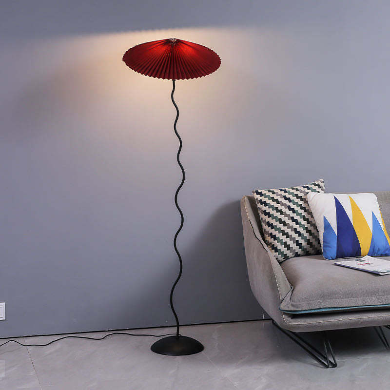 Ritta Moderne LED Lampadaire Métal Chambre/Salon Rouge Orange Blanc - Neutralighting