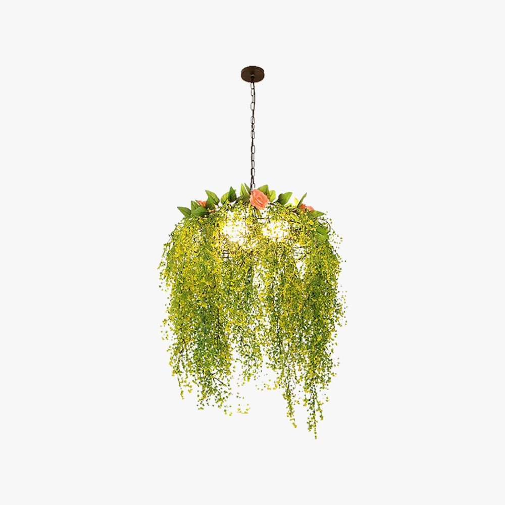 Ritta Design LED Suspension Vert Métal Chambre à coucher Salon - Neutralighting