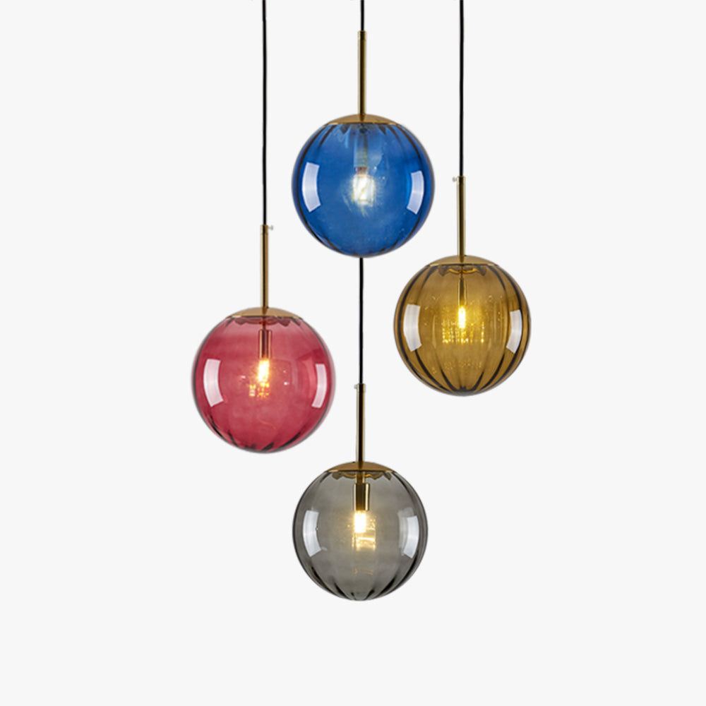 Lexa Suspension Boule Moderne Métal/Verre - Neutralighting