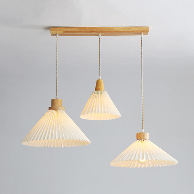 Ritta Suspension Cluster, Plissé 4 Styles - Neutralighting