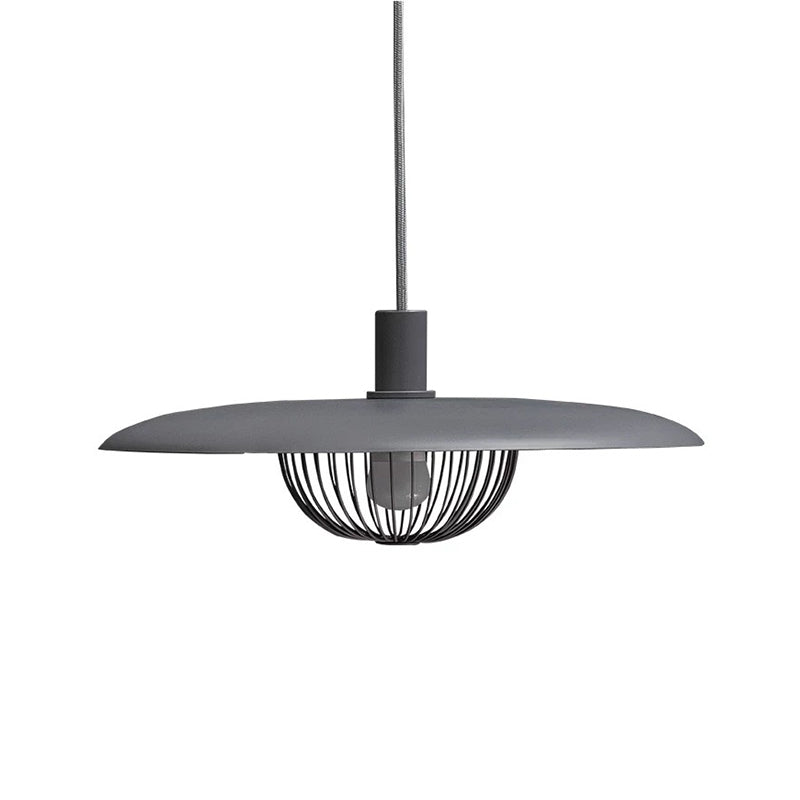 Arisha Suspension Ronde Moderne LED Luxe Métal, Or/Gris/Noir/Marron/Bois, Salon - Neutralighting