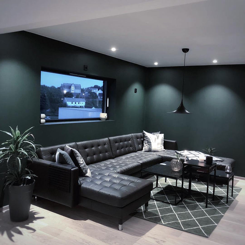 Arisha Suspension Orientable Moderne, Métal, Noir, Salon - Neutralighting