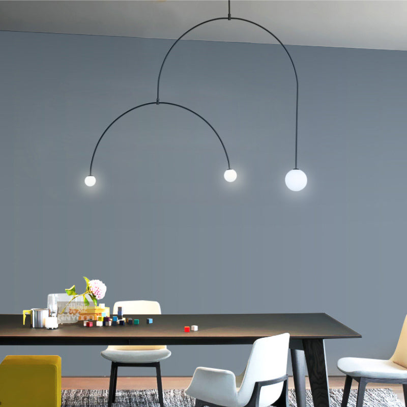 Arisha Suspension Moderne Linéaire au Design Minimaliste Salle à manger - Neutralighting
