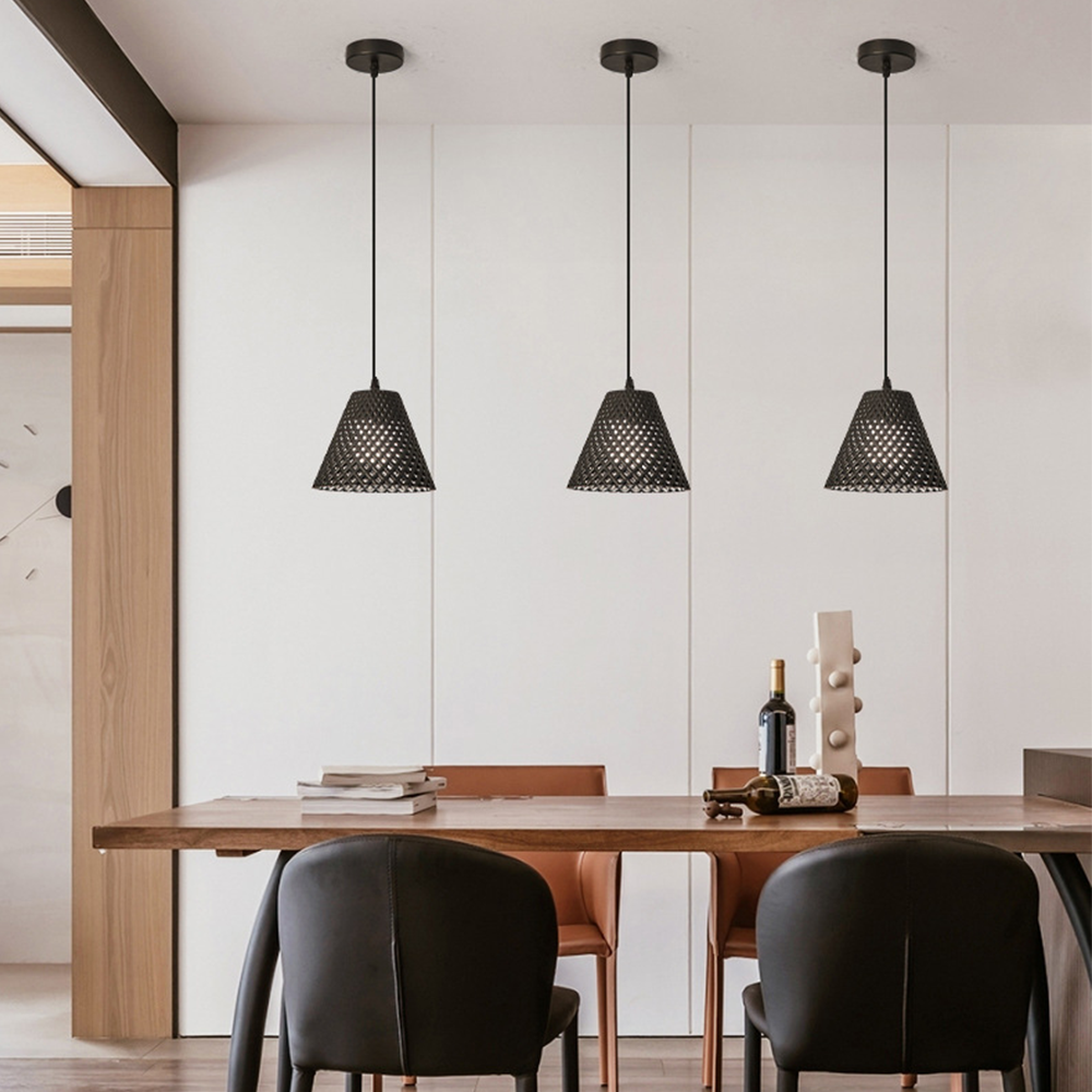 Valentina Moderne Cône Tissu Forme Suspension Chambre à Coucher Salle à Manger - Neutralighting