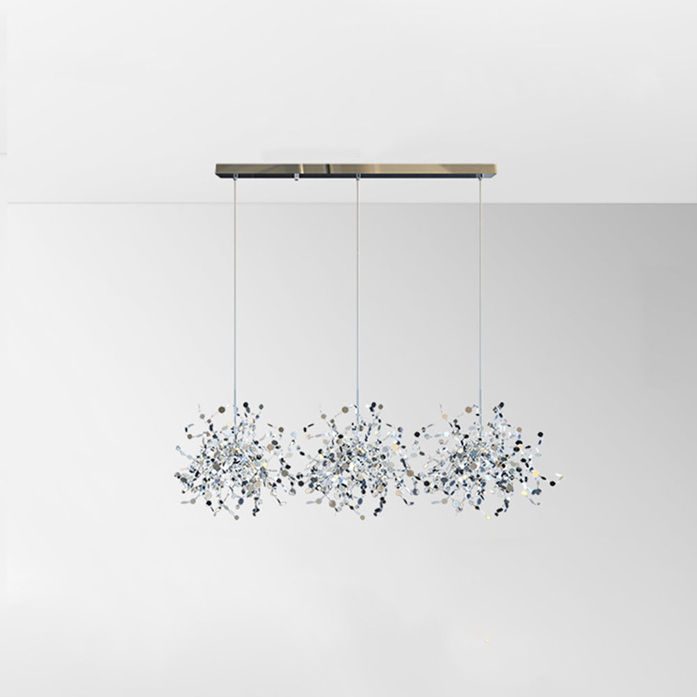 Ovela Suspension Divergence Inhabituelle. Acier Inoxydable. Or/Argent. Salle à Manger/Salon - Neutralighting