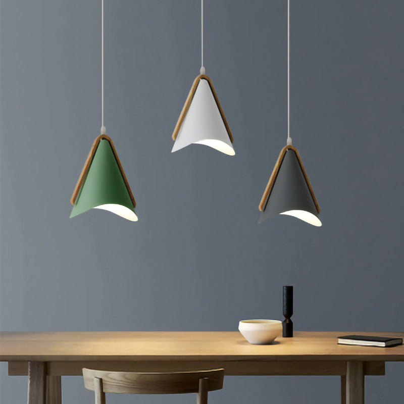 Valentina Suspension 5 Couleurs, Bois/Métal Vert/Rose Salon - Neutralighting