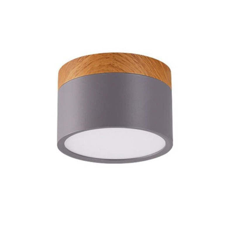 Jojo Petit Plafonnier Led Multicolor Bois Nordique. Couloir - Neutralighting