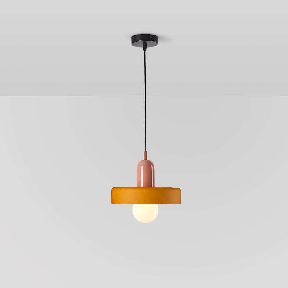 Jess Suspension Ronde Vintage Verre Salon - Neutralighting