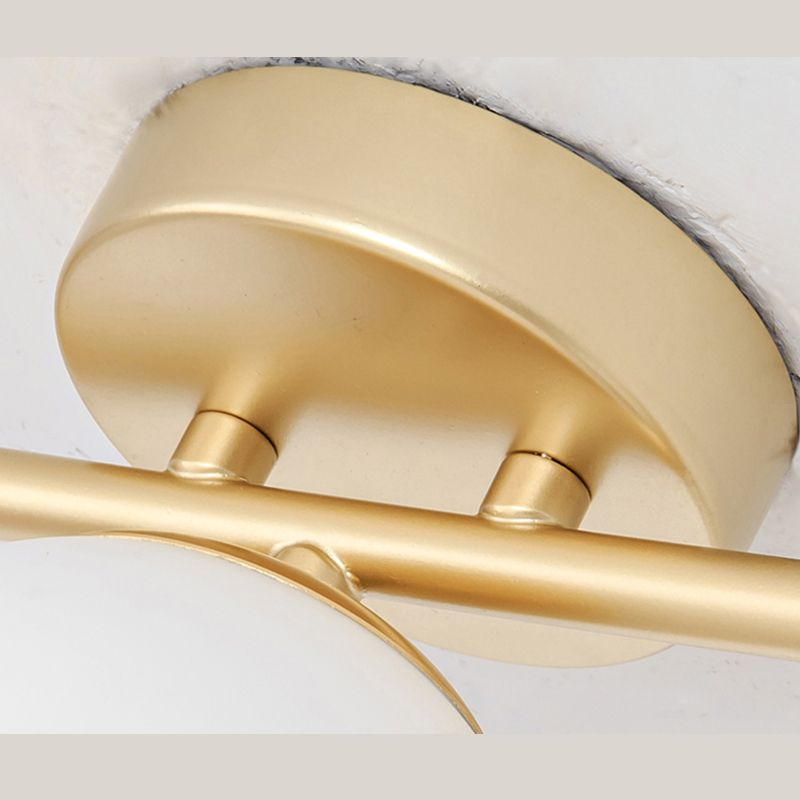 Valentina Applique Murale à miroir LED Vanity Métal Verre Simple Blanc Salle de Bain - Neutralighting